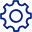 white cogwheel